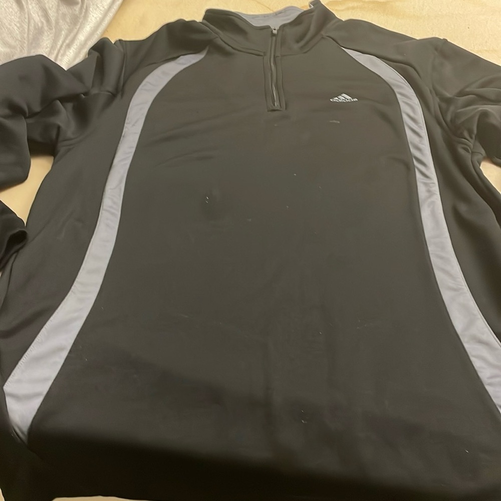 Adidas black and grey